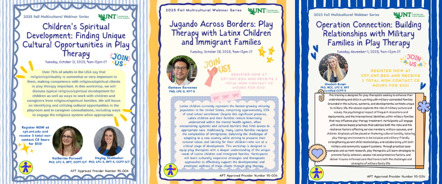 Fall Multicultural Webinar Series | Center for Play Therapy